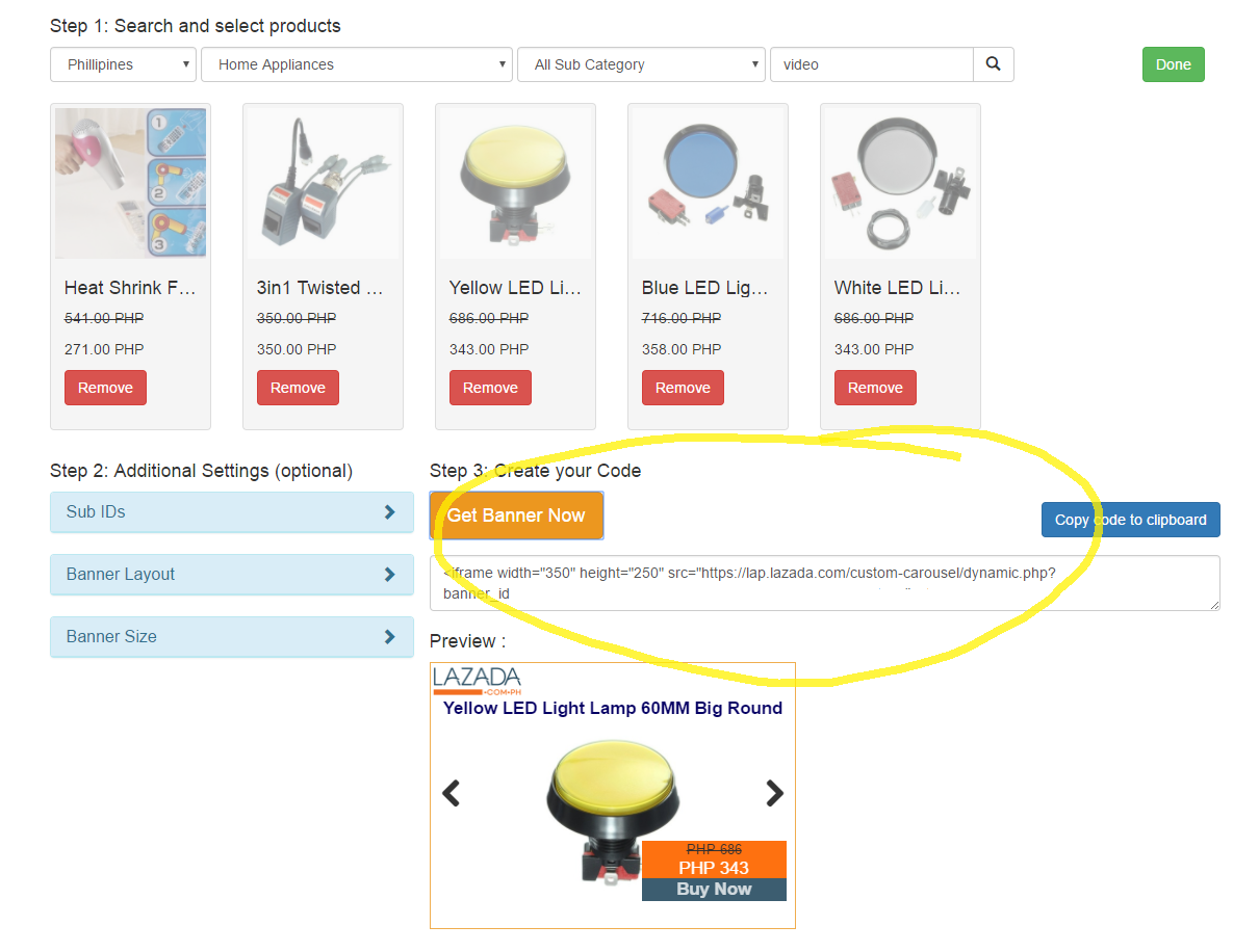 How S Wife E Magazine Guide On How To Add A Lazada Carousel