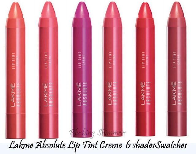 Lakme Absolute Lip Tint Creme Swatches