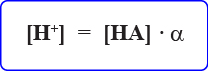 Hubungan konsentrasi ion H+, konsentrasi asam, dan derajat ionisasi