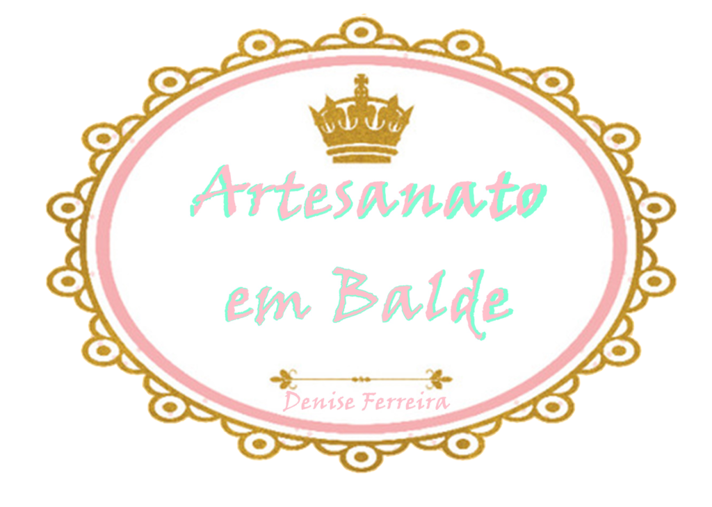 Artesanato em Balde