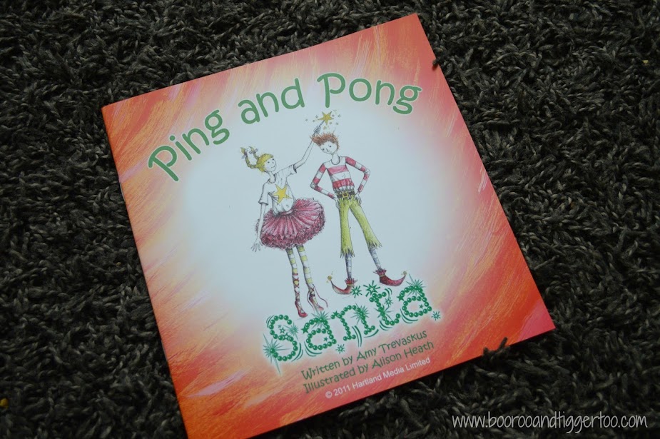 Boo Roo and Tigger Too: BOOK Ping and Pong Santa Boo Roo and Tigger Too: BOOK Ping and Pong Santa