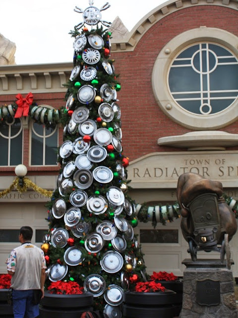 Christmas Trees of Cars Land