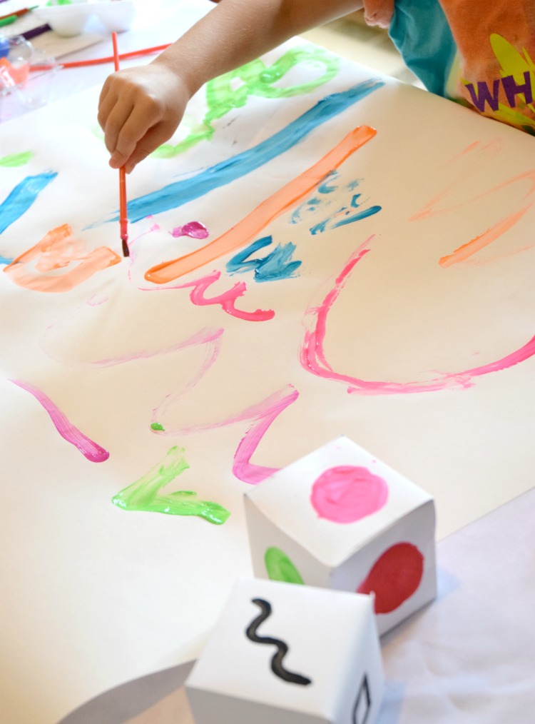 Paint By Dice What Can We Do With Paper And Glue