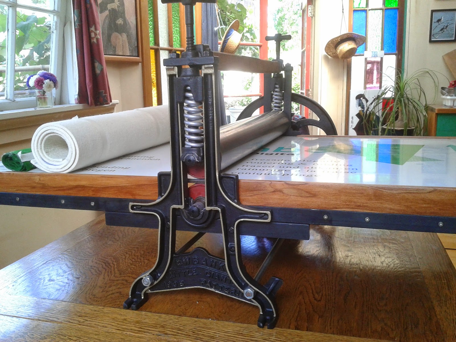 CLASSIC ETCHING PRESSES 24 Inch Table Top Press