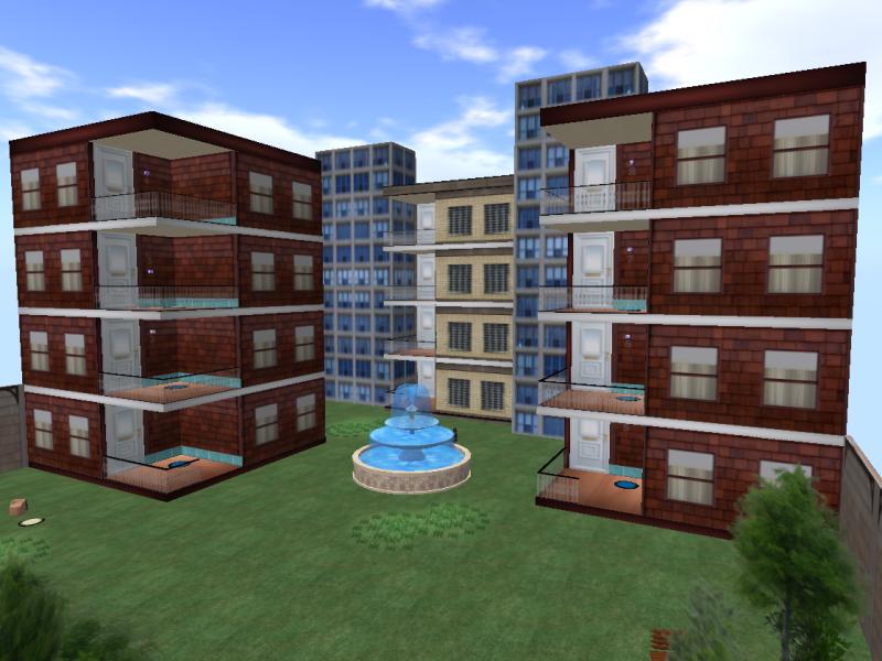 Low Prim Living Free Housing for new players of Second Life™