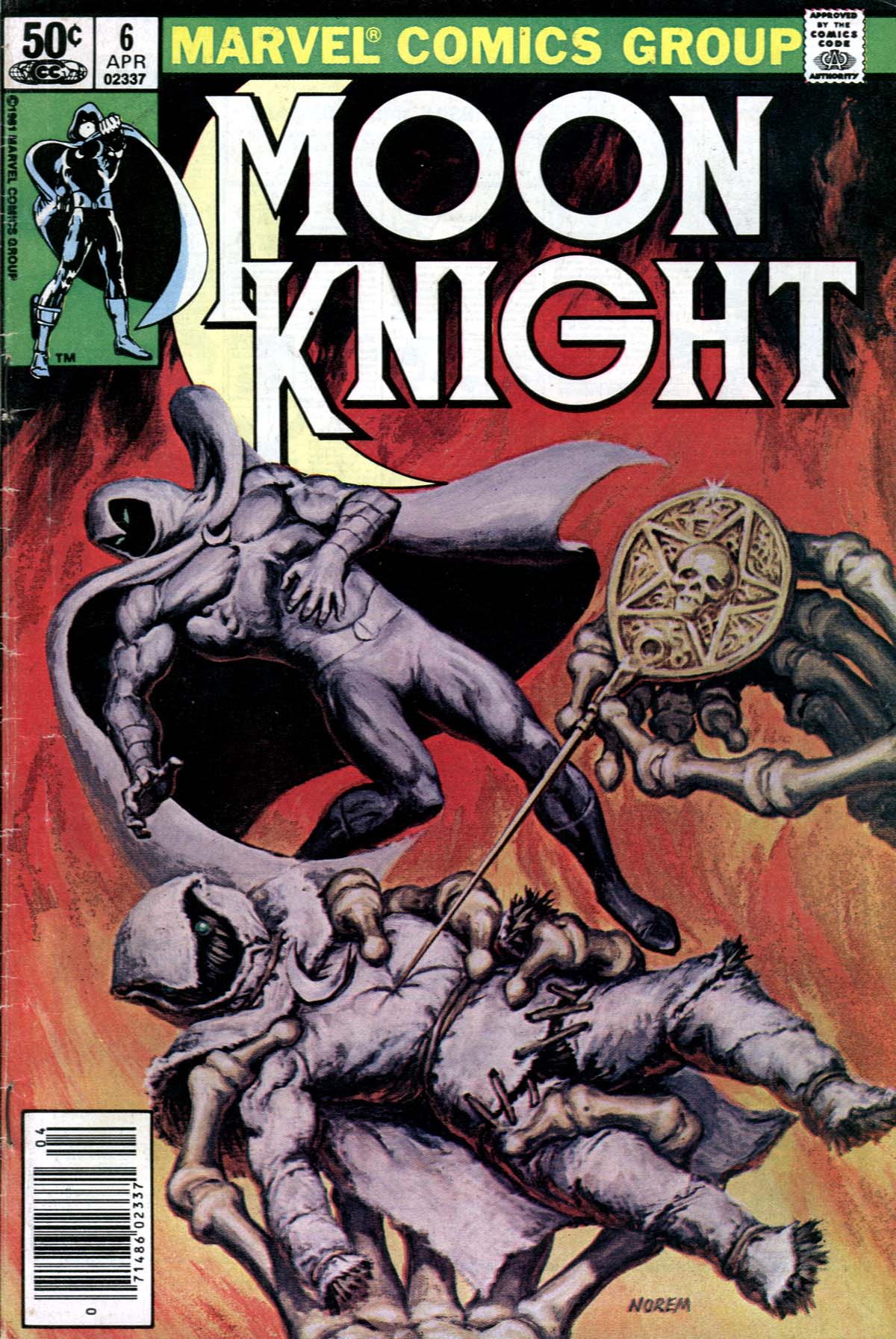 Read online Moon Knight (1980) comic -  Issue #6 - 1