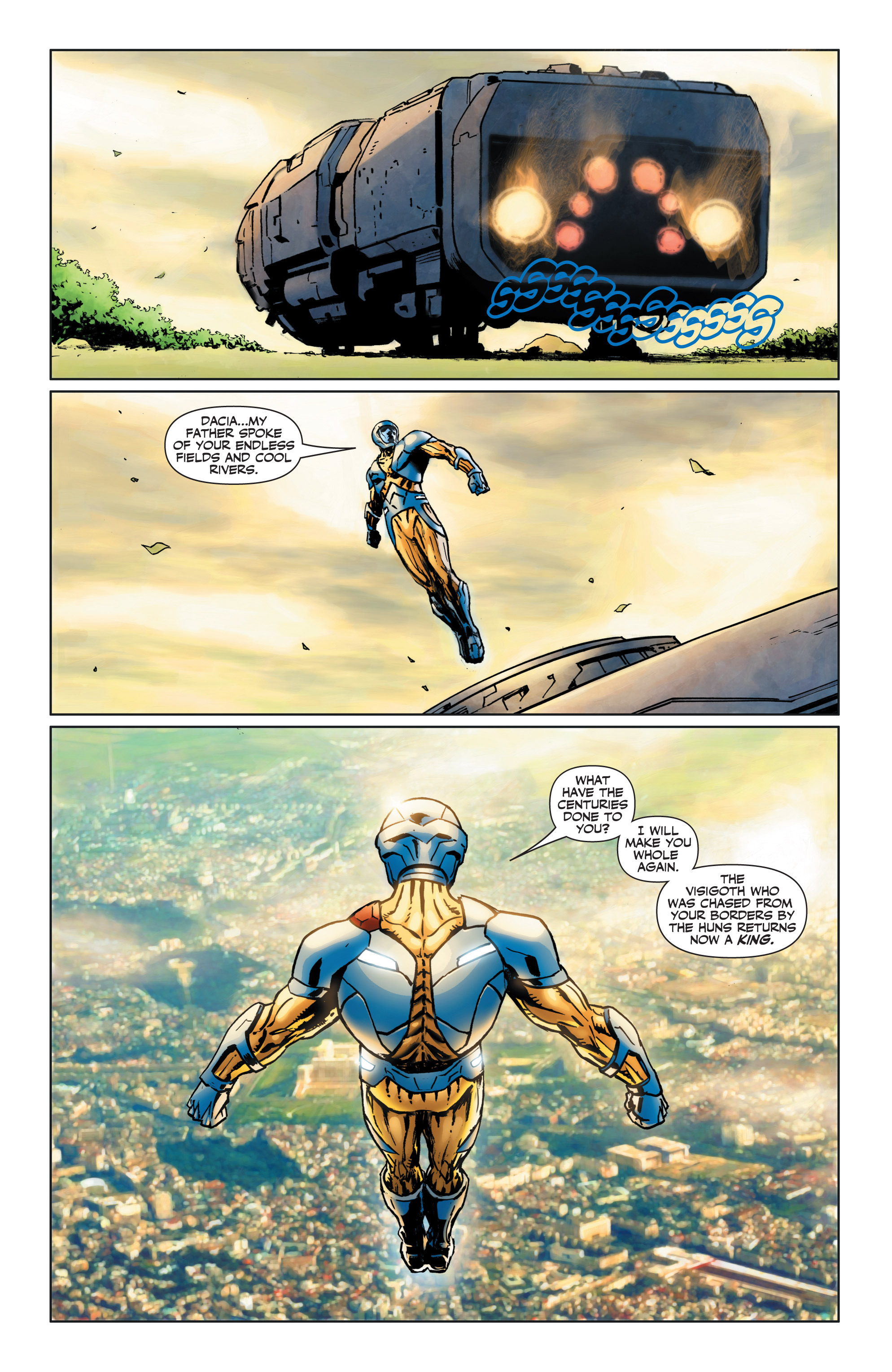 Read online X-O Manowar (2012) comic -  Issue # _TPB 4 - 18