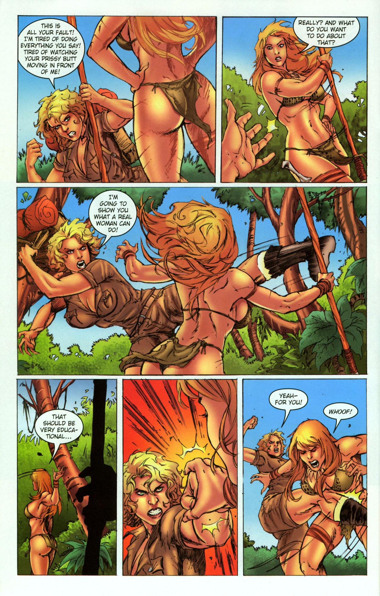 Read online Jungle Girl comic -  Issue #5 - 17