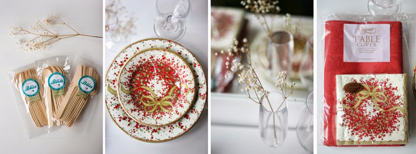 Mesa navideña de cartón con Elegance Party - Decorar en familia3