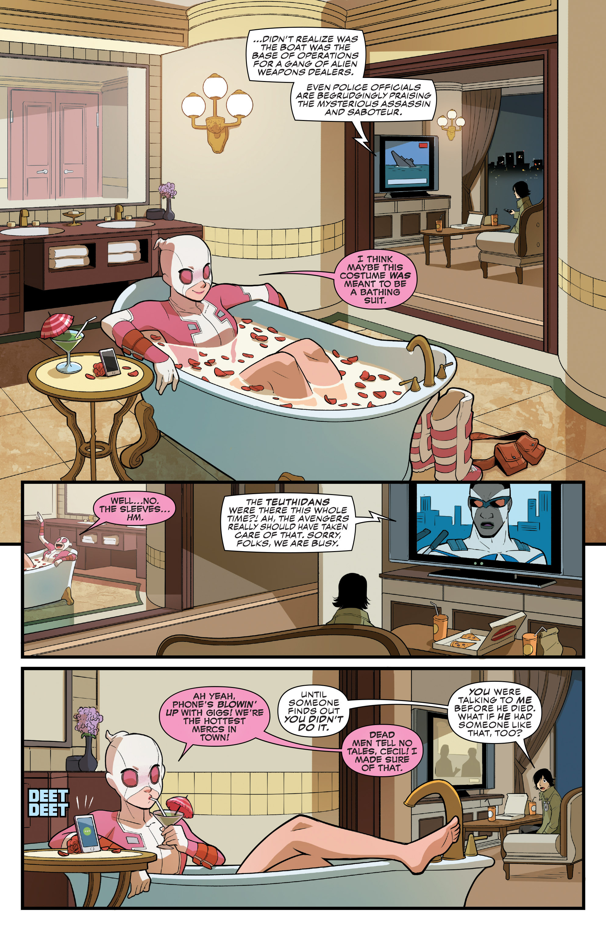 Read online The Unbelievable Gwenpool comic -  Issue #1 - 34