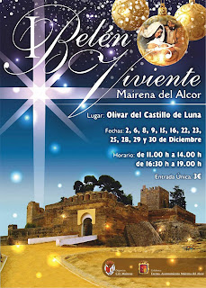 Cartel del Belén Viviente en Mairena del Alcor 2012