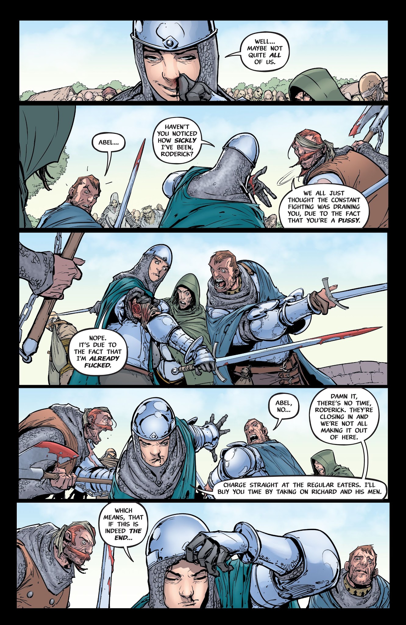 Read online Pestilence comic -  Issue #5 - 17