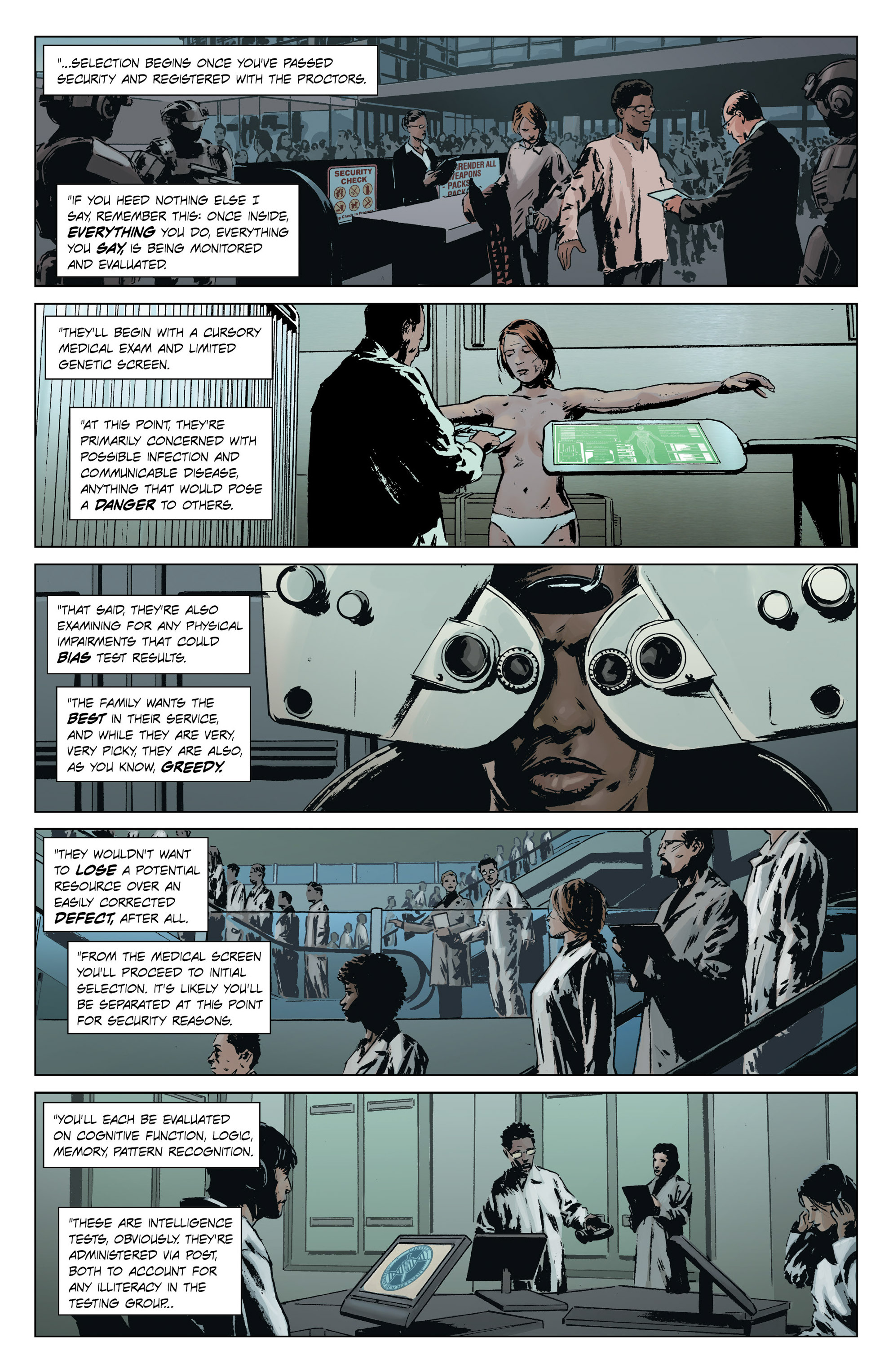 Read online Lazarus (2013) comic -  Issue # _TPB 2 - Lift - 116