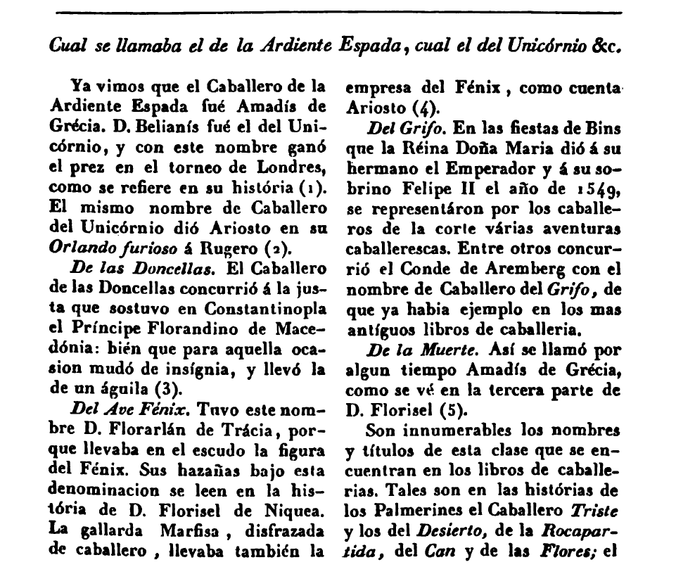 manual de ultramarinos: Bestiario del Quijote (XXIV)