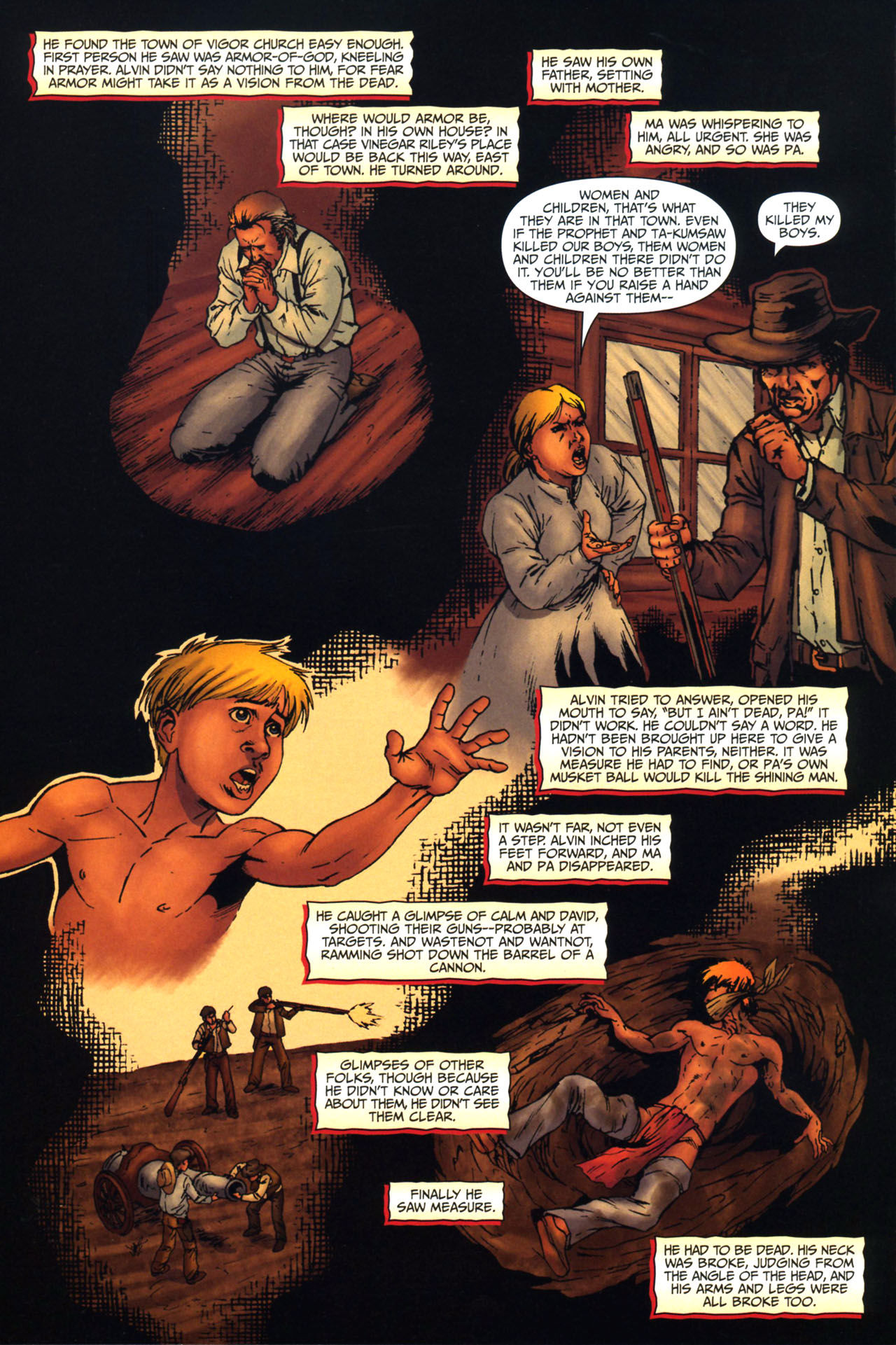 Read online Red Prophet: The Tales of Alvin Maker comic -  Issue #10 - 10