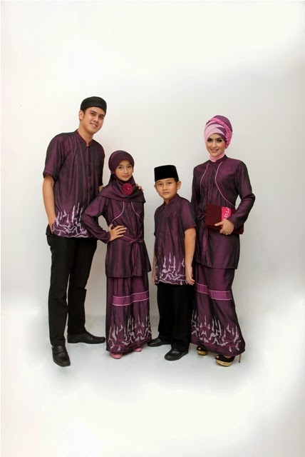 Model baju keluarga untuk lebaran desain terbaru tahun 2015