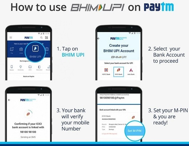 How To Use Paytm BHIM-UPI Feature