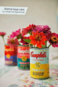 dekoracje z puszek DIY - repurpose cans