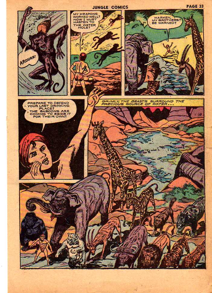 Read online Jungle Comics comic -  Issue #41 - 35