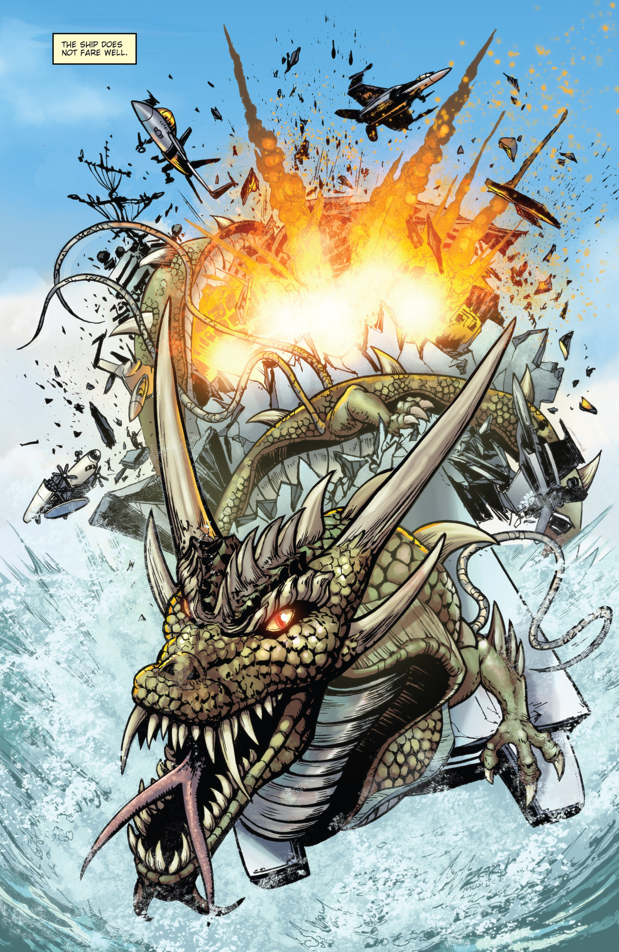Read online Godzilla: Rulers of Earth comic -  Issue # _TPB 1 - 58