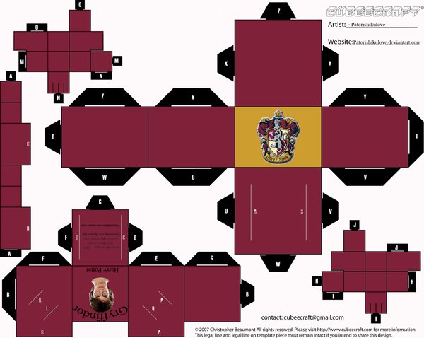 »Papercrafts Harry Potter | O Caldeirão Saltitante »The Hopping Pot