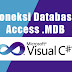 Cara Koneksi Database Access .MDB Dengan C# (CSHARP)