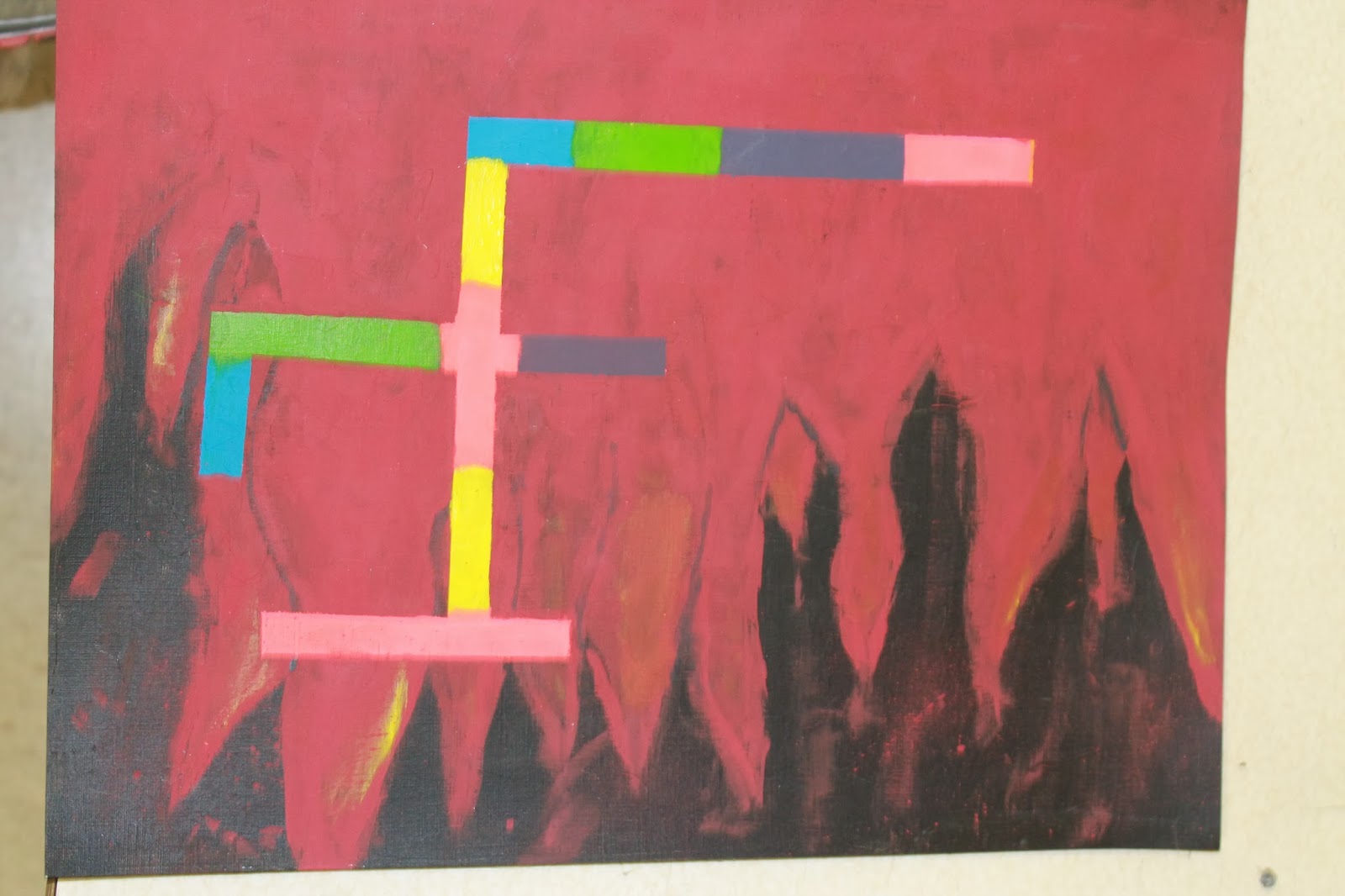 Pike Valley Artists: non objective emotion paintings