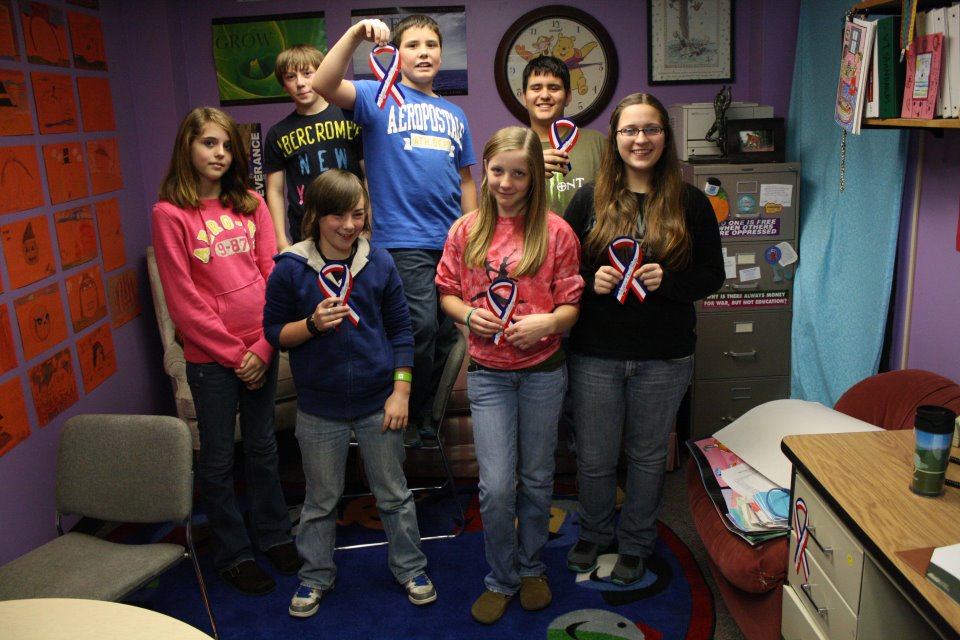 Supplies for Our Soldiers Thank You Alburgh School