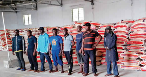  Navy Arrests 8 With N61m Smuggled Rice