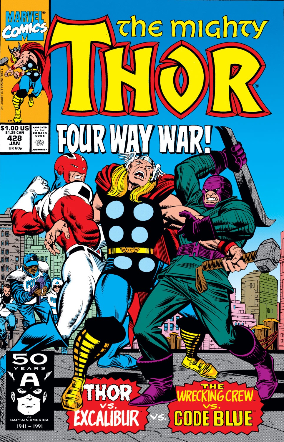 Read online Thor (1966) comic -  Issue #428 - 1