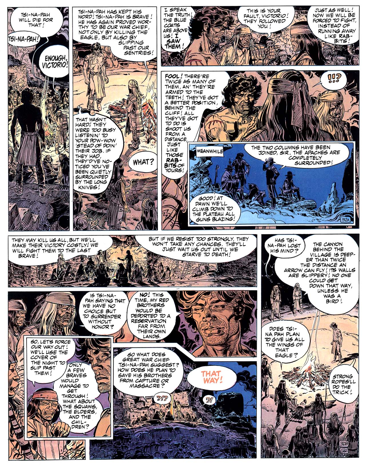 Read online Epic Graphic Novel: Blueberry comic -  Issue #3 - 83