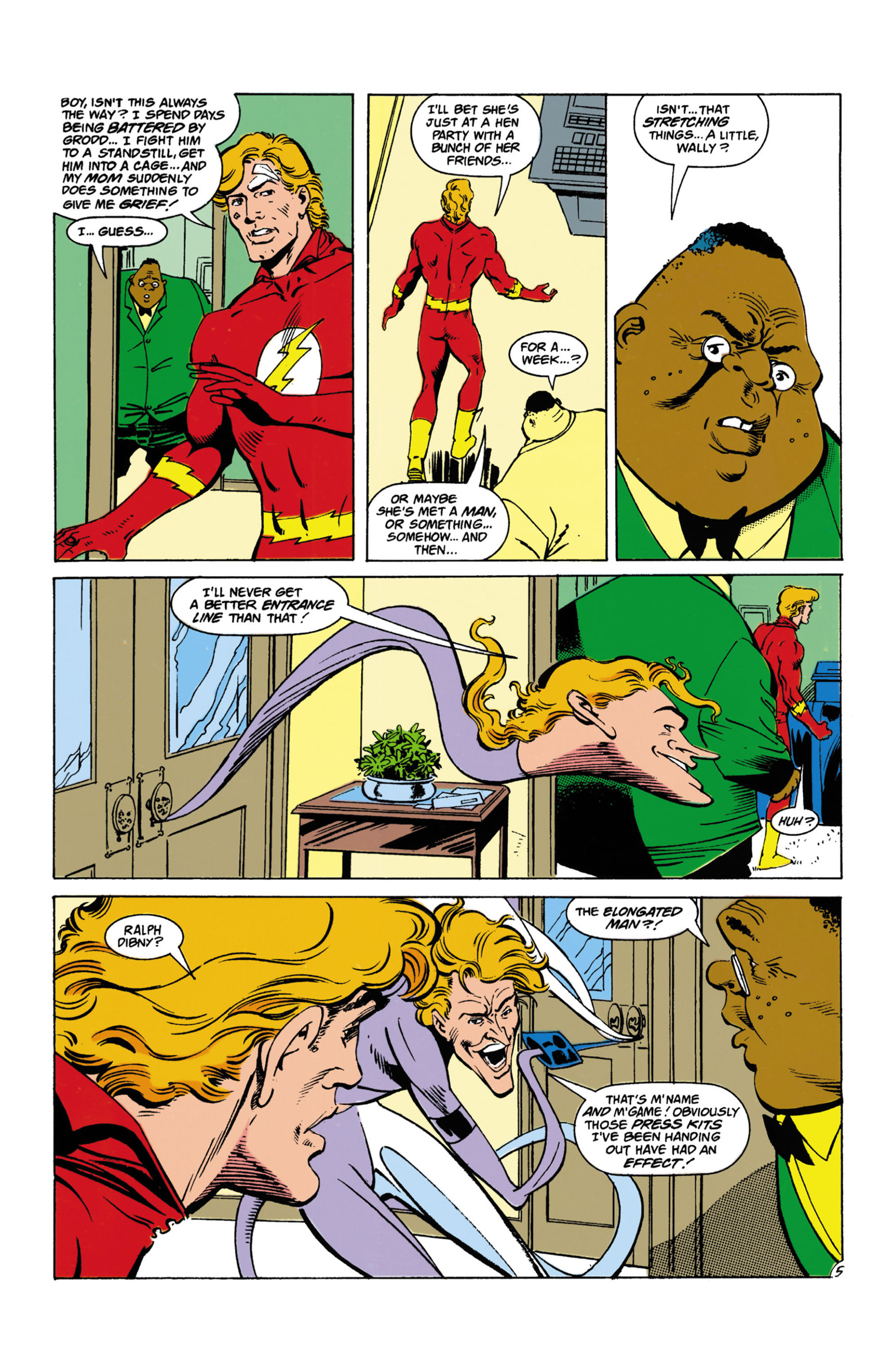 Read online The Flash (1987) comic -  Issue #48 - 6
