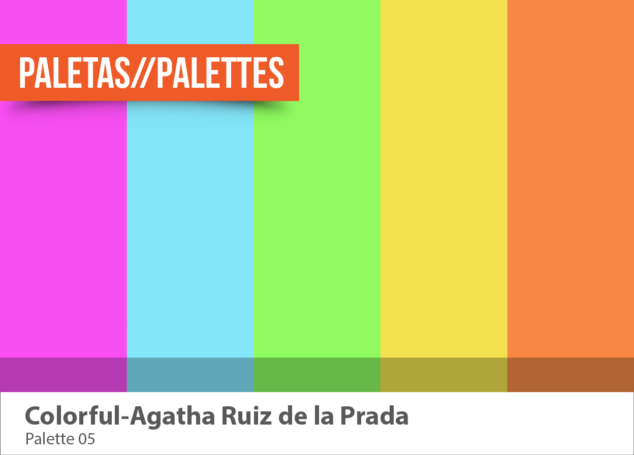 INSPIRACIÓN CROMÁTICA: Colorful-Agatha Ruiz de la Prada