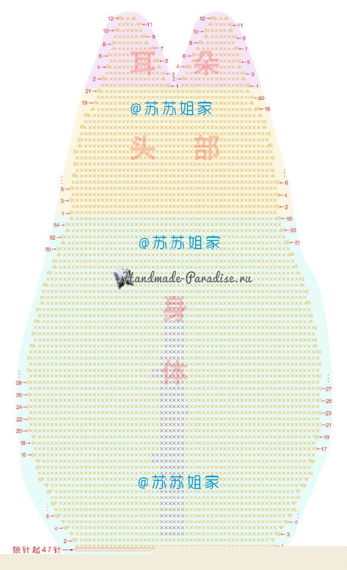 Подушка-игрушка котик крючком