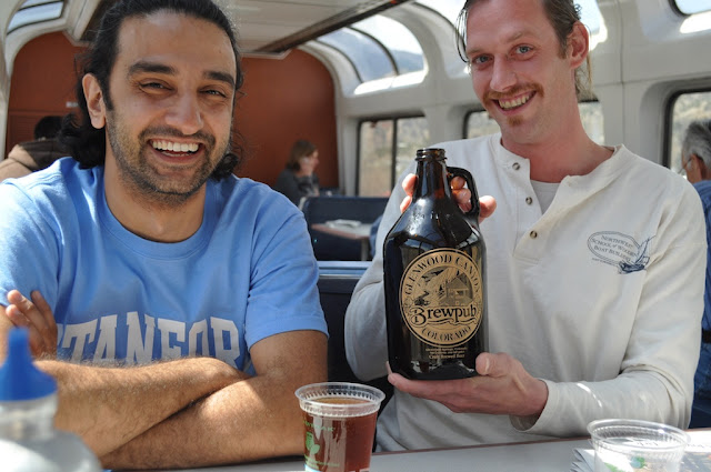 California zephyr amtrak train ride journey united states beer