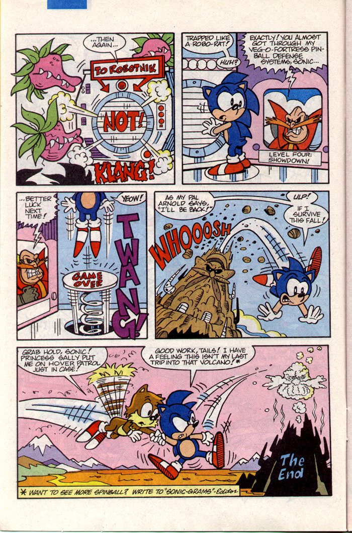 Read online Sonic The Hedgehog comic -  Issue #6 - 9