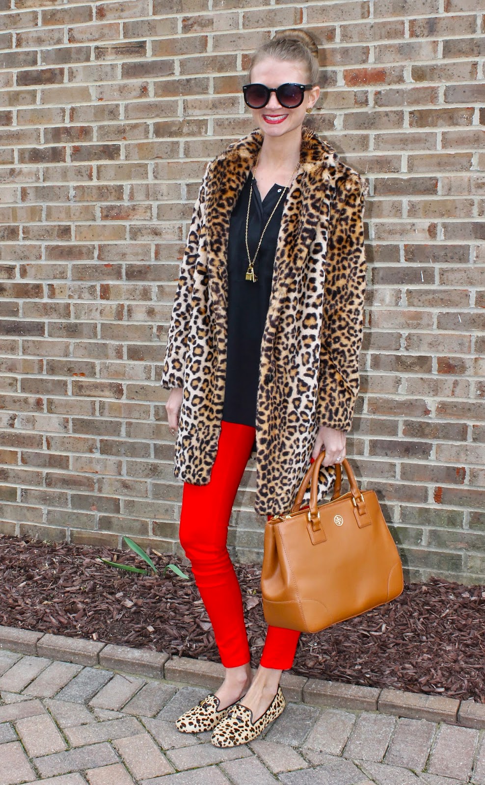 Sweets and Style Just Right: Red & Leopard