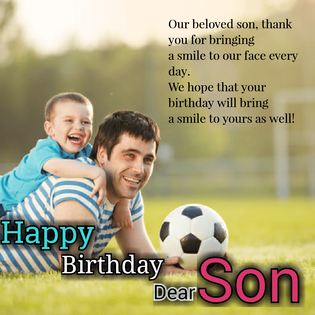  Top Happy Birthday Wishe For Son Images In English