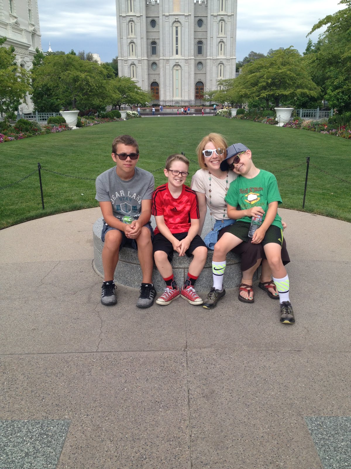 At Temple Square Summer 2016