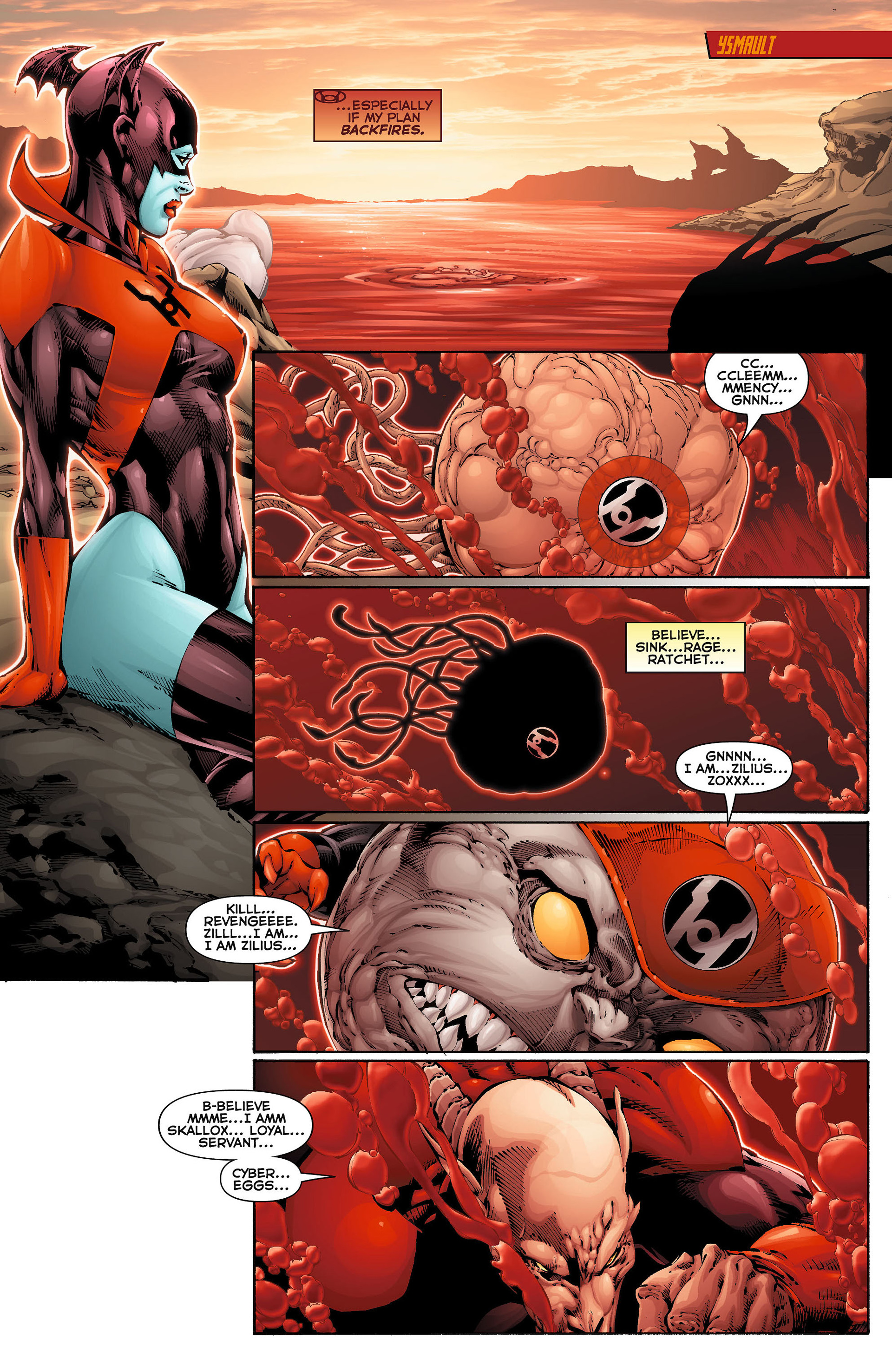 Read online Red Lanterns comic -  Issue #4 - 16