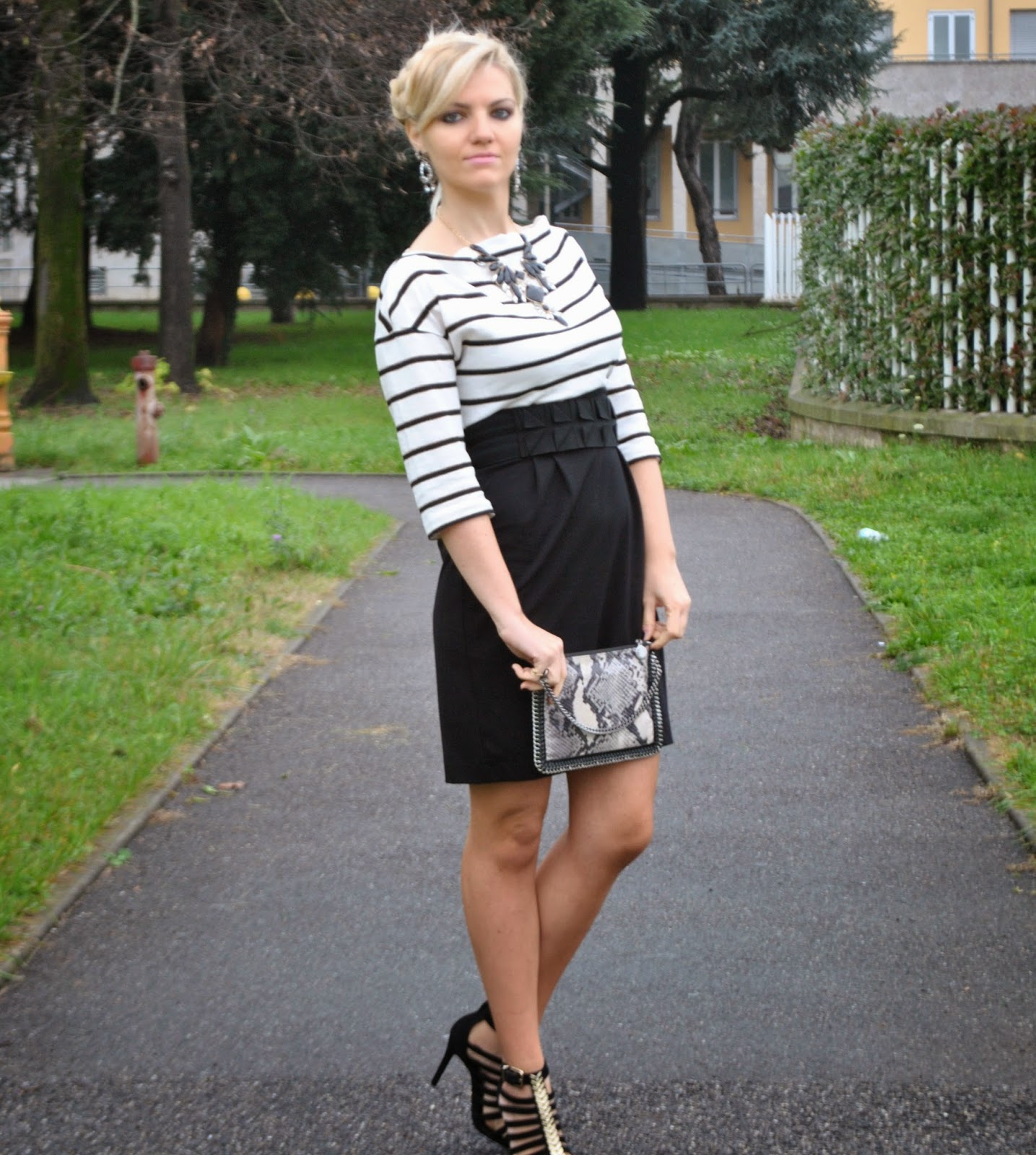Color-Block By FelyM.: OUTFIT STRIPED DRESS