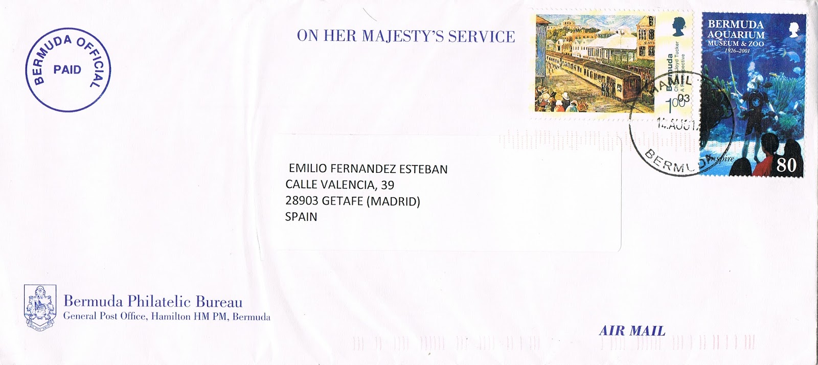 Letters in my mailbox