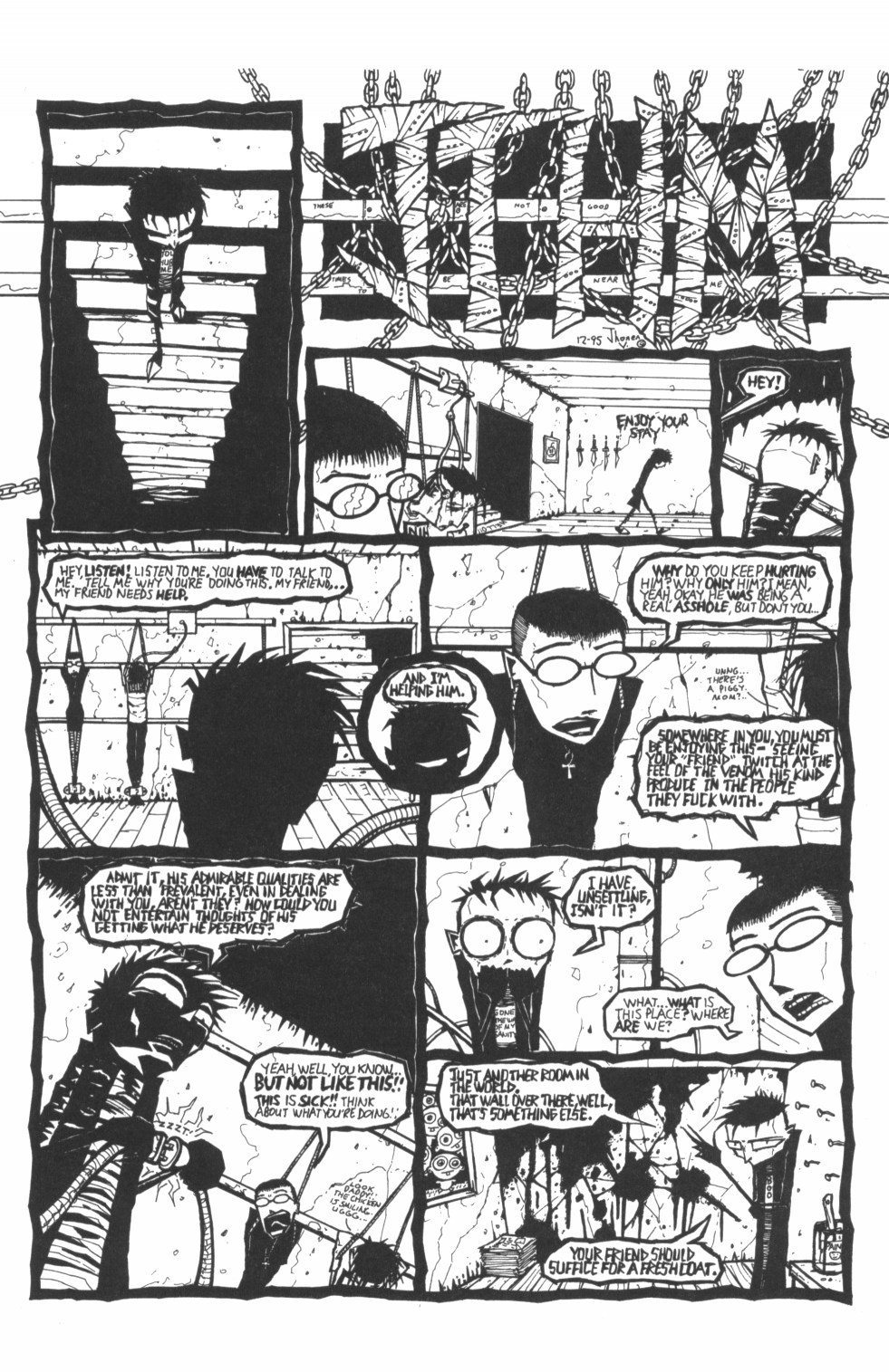 Read online Johnny the Homicidal Maniac comic -  Issue #4 - 9