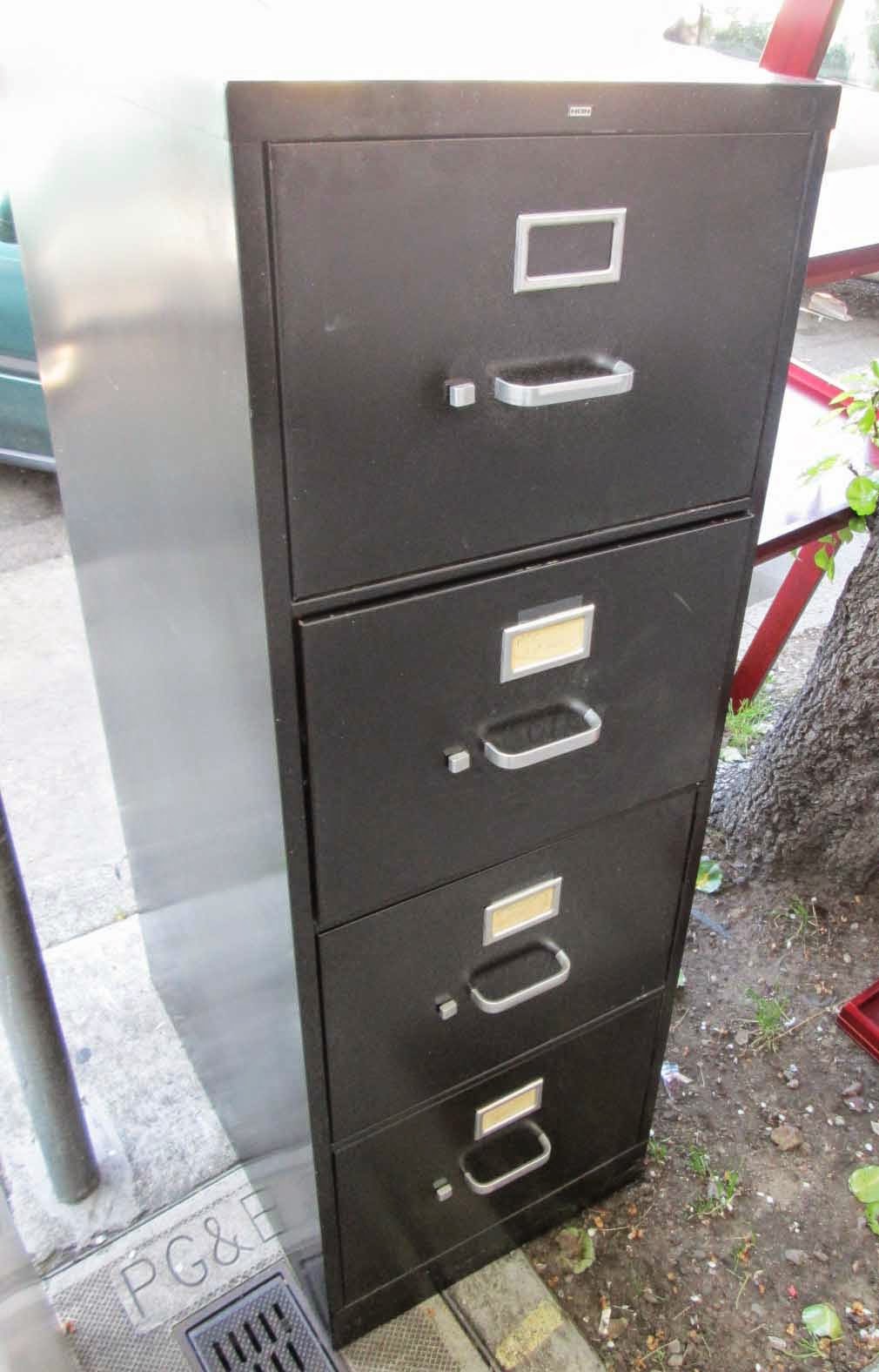 UHURU FURNITURE & COLLECTIBLES SOLD / HON 4Drawer Legal File