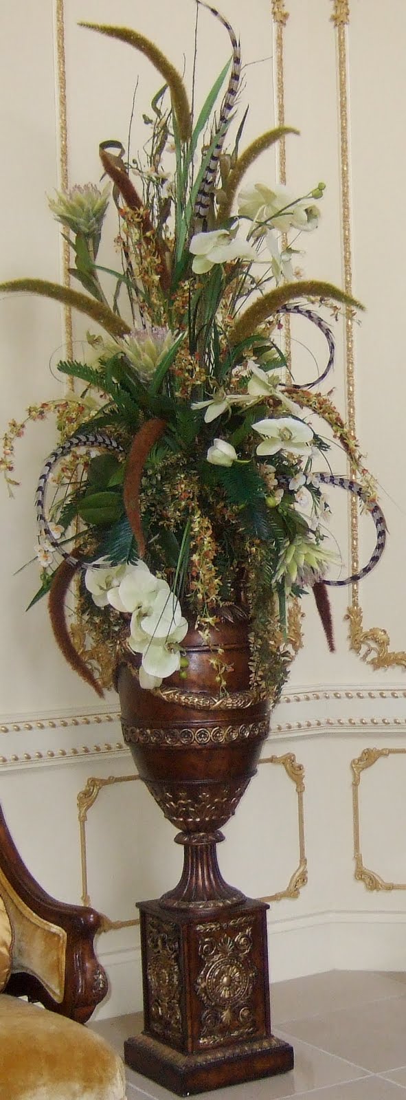 Dallas Flower Florist Floor Standing Artificial Flower Arrangements