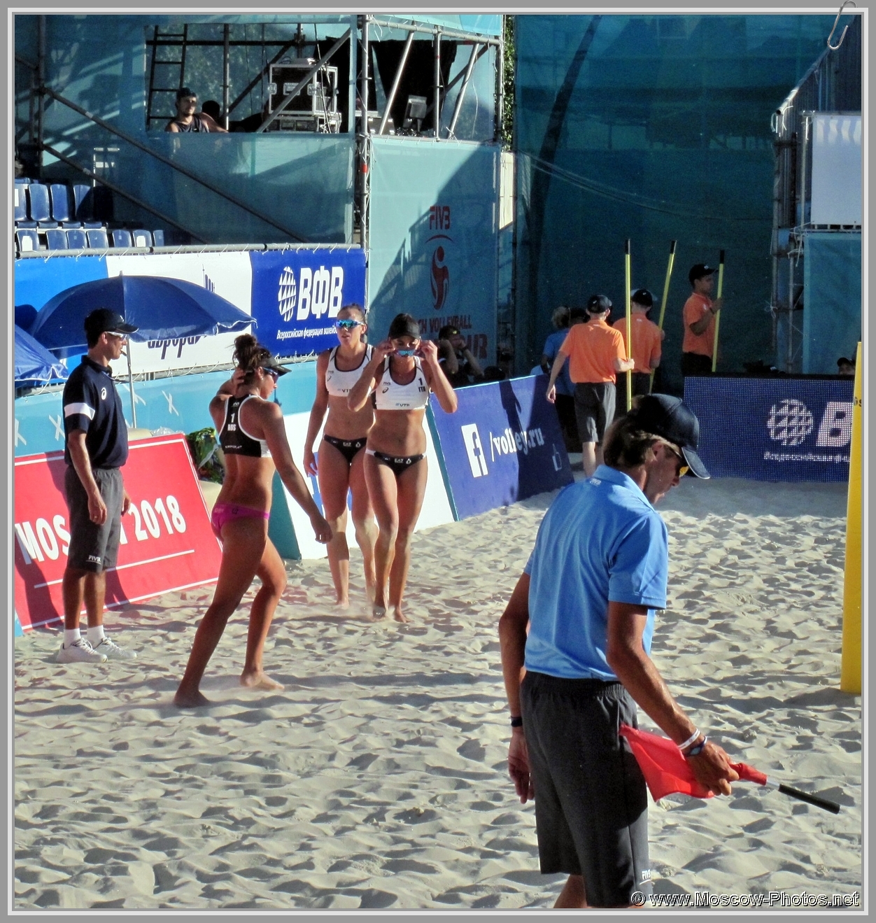 FIVB Beach Volleyball World Tour in Moscow 2018