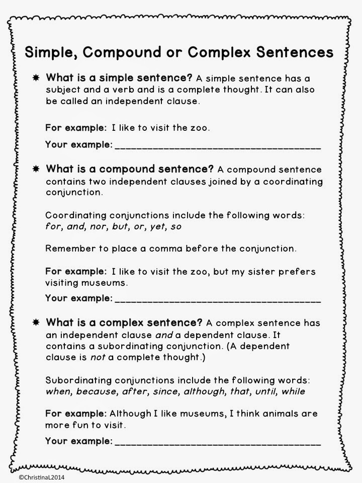 compound-and-complex-sentences-worksheet