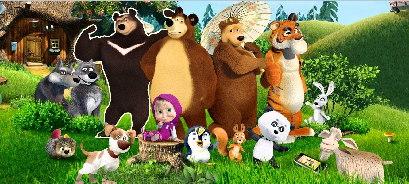 Sukarno Blogs Mengenal Karakter Dalam Serial Masha And The Bear