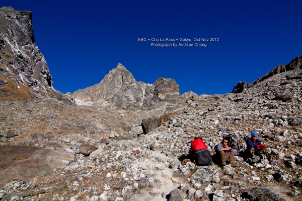 Crossing Cho La Pass via Dzongla Crossing Cho La Pass via Dzongla