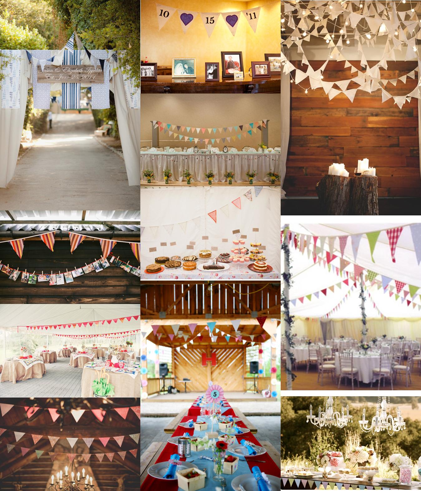 Fly Me to the Moon Wedding Bunting